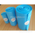 HDPE rubbish bin liner plastic garbage bag with different sizes and thicknesses
